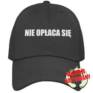 czapka nie opłaca się HAFT [rnko8]